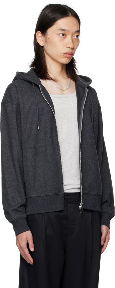Суитчър OUR LEGACY OUR LEGACY Rascal Zip-Up Hoodie Сиво | M4256RC, 1