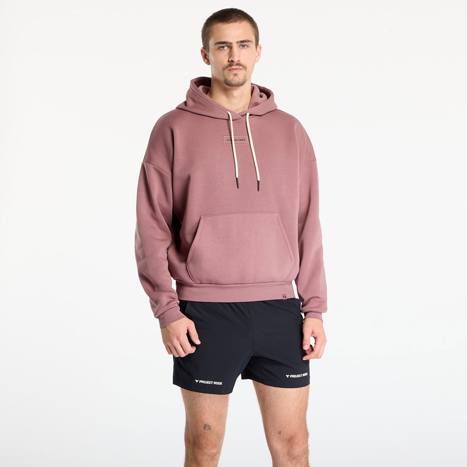 Суитчър Under Armour Project Rock Icon Hoodie Розово | 6005087-651, 0