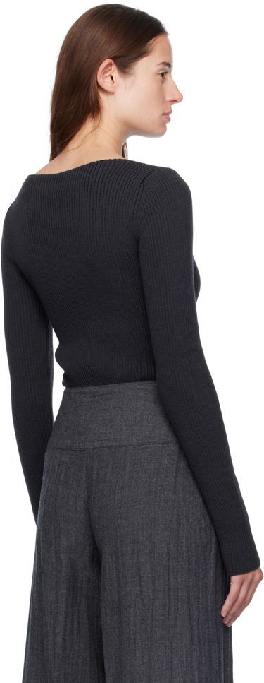 Пуловер OUR LEGACY Our Legacy Strict Knit Sweater Тъмно синьо | W4253SO, 2