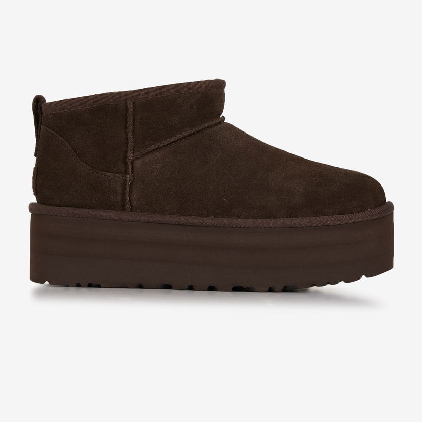 Кецове и обувки UGG Classic Ultra Mini Platform Marron Черно | 1135092-BCDR