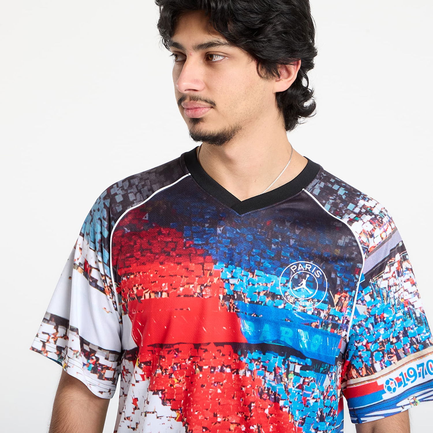 Фланелка Jordan Paris Saint-Germain Men's Jersey Top Black Многоцветен | HV3419-010, 1