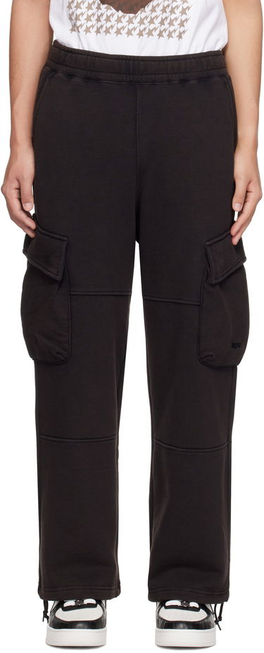 Спортни панталони BAPE A Bathing Ape Faded Cargo Pants Черно | 001PTK801305M, 0