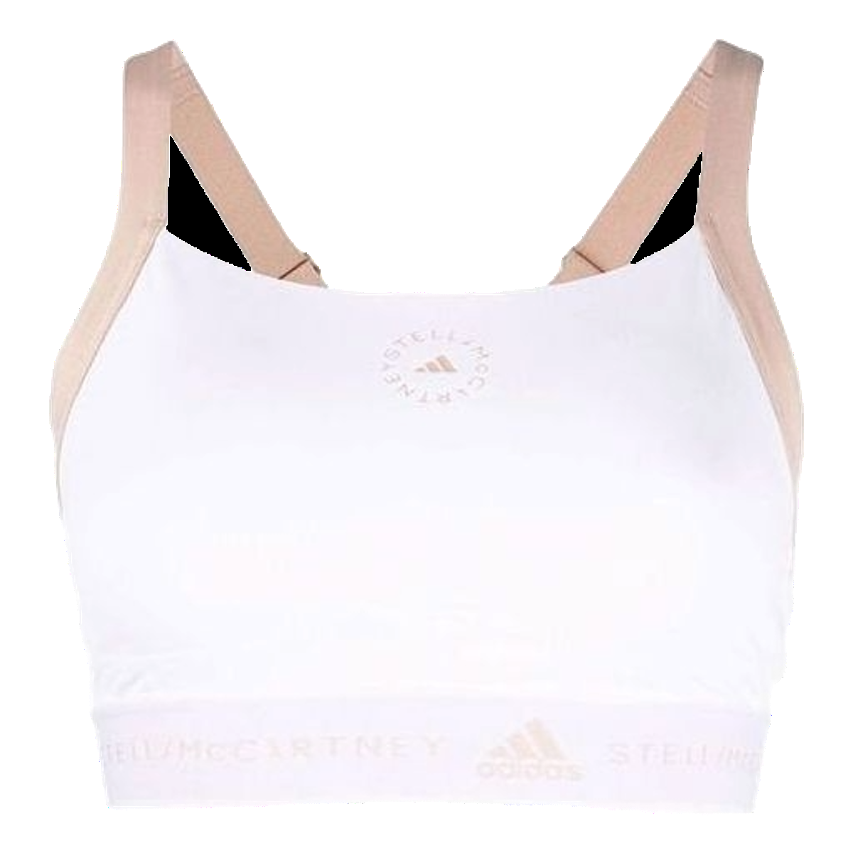 Сутиен adidas Originals adidas by Stella McCartney Truepurpose Medium Support Sports Bra Бяло | HD9098, 0