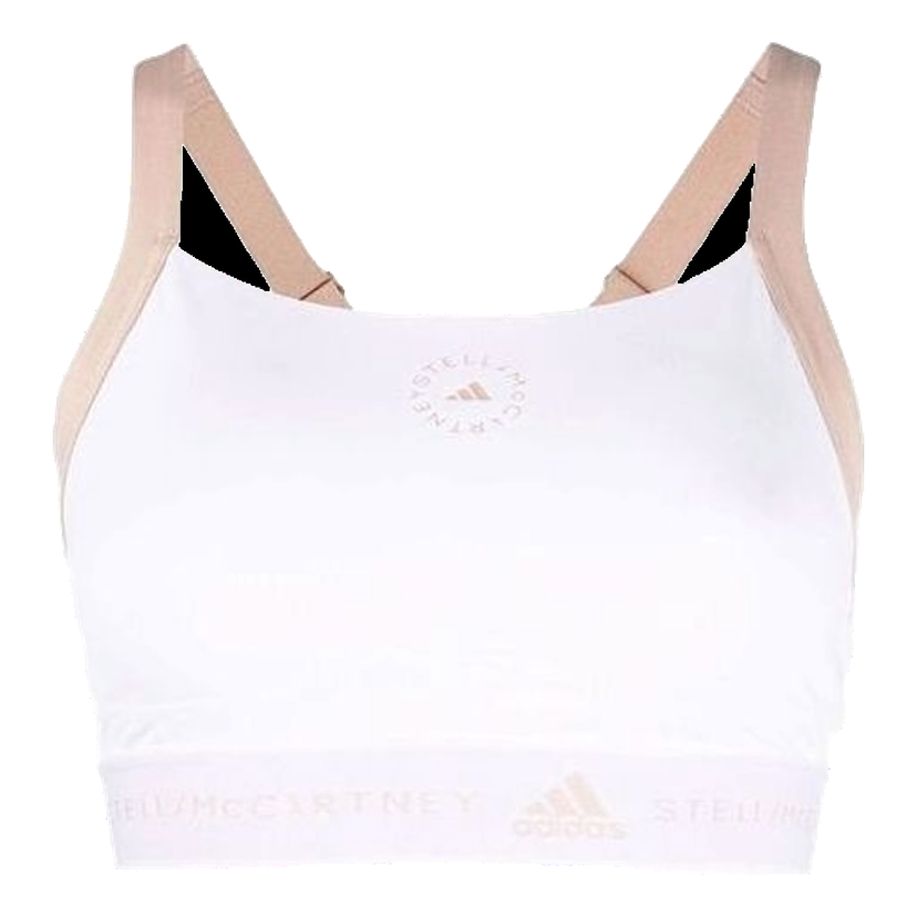 Сутиен adidas Originals adidas by Stella McCartney Truepurpose Medium Support Sports Bra Бяло | HD9098