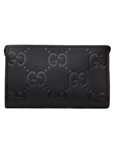 Портфейл Gucci Jumbo GG Черно | 739490 AABY0