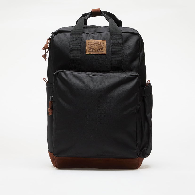 Раница Levi's L-Pack Large Elevation Backpack Black Черно | D7954-0001