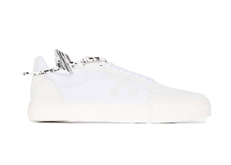 Кецове и обувки Off-White Low Vulc "White" Бяло | OMIA085E20FAB0030100, 0