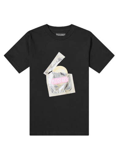 Тениска Pleasures END. x Sexual Satisfaction Open Up Tee Черно | P21F070-BLK