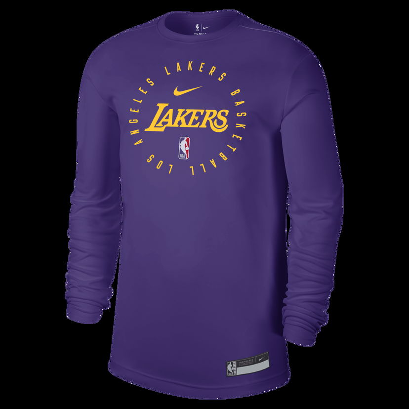 Тениска Nike Dri-FIT NBA Los Angeles Lakers Tee Лилаво | HF0770-504