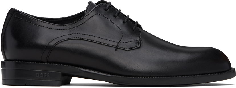 Кецове и обувки BOSS BOSS Double Stitching Derbys Черно | 50541701