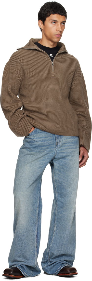 Дънки Courrèges Courrèges Hammer Baggy Jeans Синьо | VESDPA241DE0041, 3