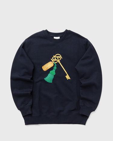 Суитчър Drôle de Monsieur Key Sweatshirt Тъмно синьо | H-SW173-CO127-NY, 2