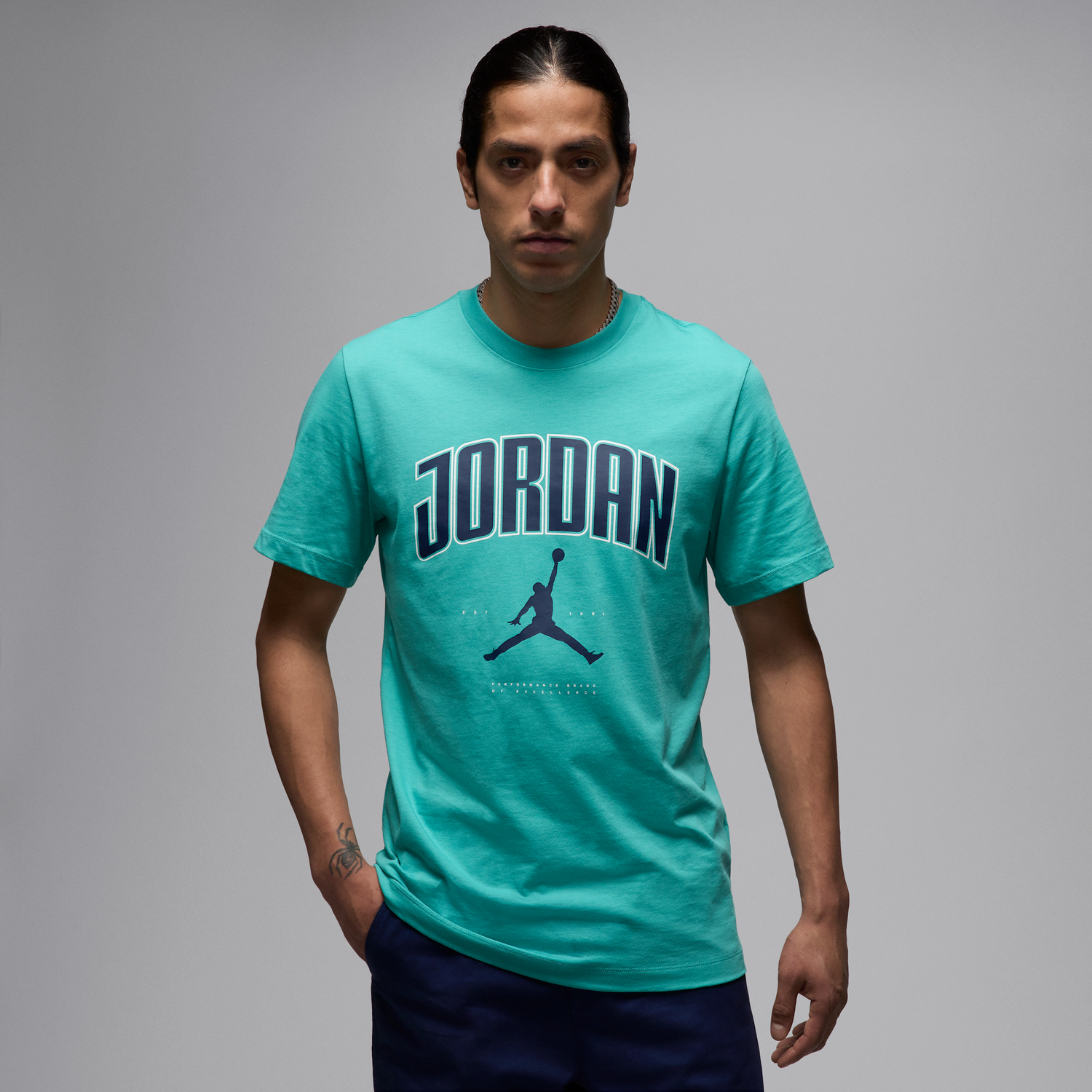 Тениска Jordan Jordan T-Shirt Тюркоазено | HQ0009-392, 0