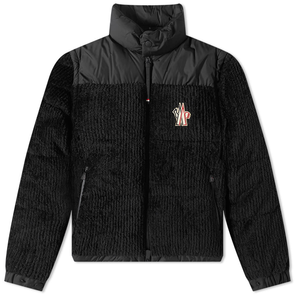Пухо яке Moncler Grenoble Granier Cord Panel Down Jacket Черно | 1A000-14-809JL-999, 0