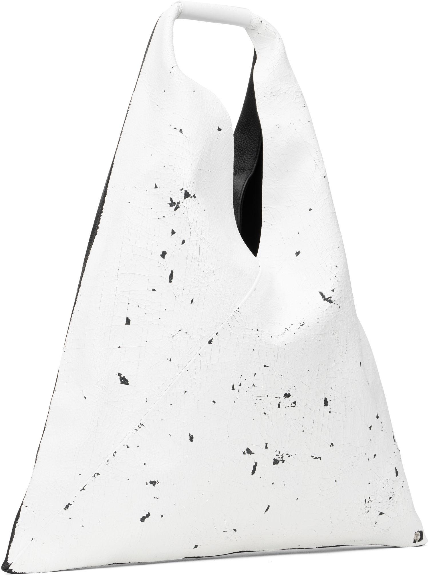 Дамска чанта Maison Margiela MM6 Maison Margiela Triangle Tote Bag Бяло | S54WD0039 P8333, 1