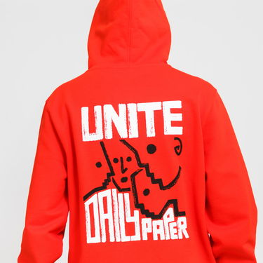 Суитчър DAILY PAPER Musa Hoodie Червено | 2211097, 2