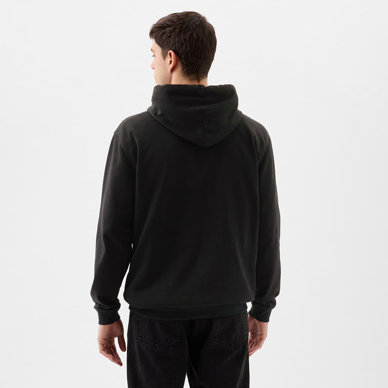 Суитчър GAP GAP Logo Pullover Hoodie Черно | 862302-01, 1