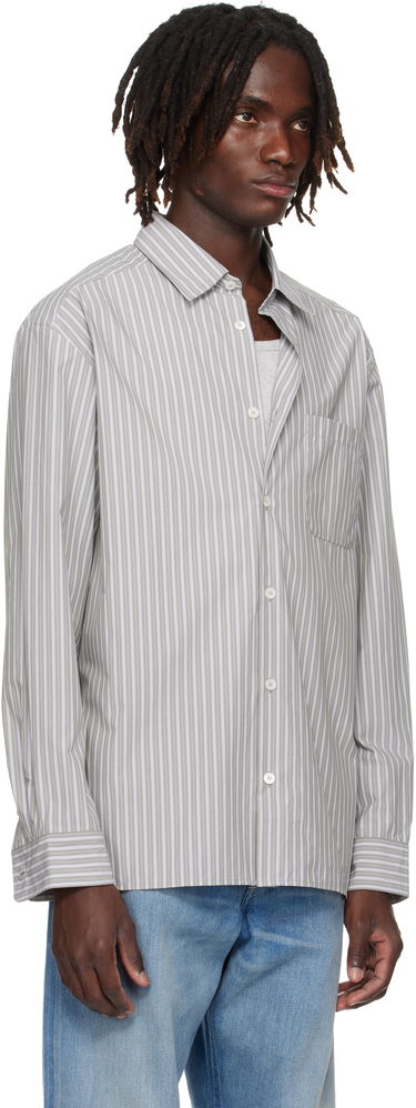 Риза A.P.C. A.P.C. Malo Striped Shirt Сиво | COHJJ-H12532, 1