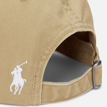 Шапка с козирка Polo by Ralph Lauren Embroidered Cotton-Twill Sports Cap Бежово | 710945507002, 2
