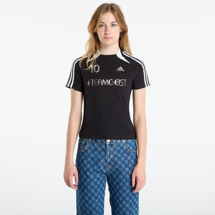 Тениска adidas Originals Adilenium Season 4 Teamgeist Slim T-Shirt Черно | KE9812