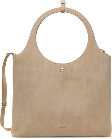 Дамска чанта Courrèges Courrèges Holy Day Suede Tote Бежово | 125GSA161CR0024, 0