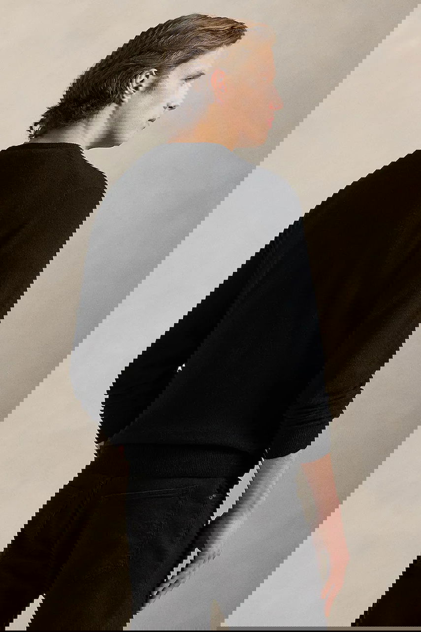 Пуловер Polo by Ralph Lauren Polo Ralph Lauren Wool Sweater Черно | 710974148, 1