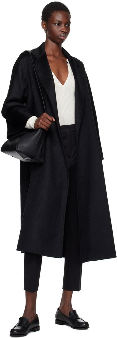Палта Max Mara Ludmilla Icon Wrap Coat Черно | 2421016051, 3