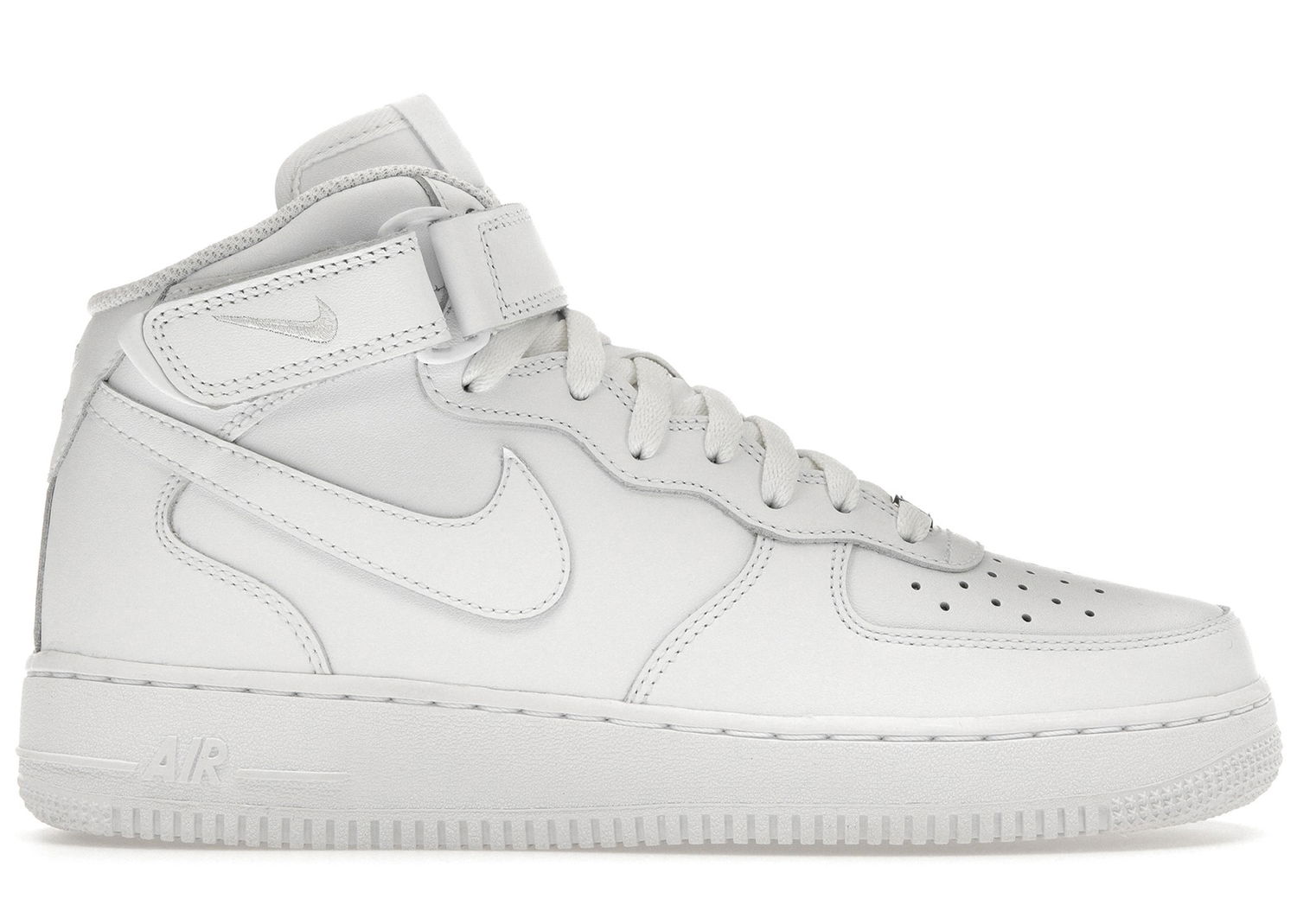Кецове и обувки Nike Comme des Garcons x Air Force 1 Mid "White" Бяло | 315123-111/CW2289-111, 0