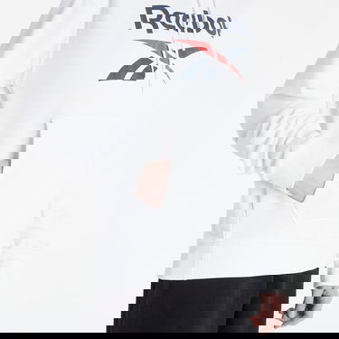 Суитчър Reebok Identity Logo French Terry Hoodie Бяло | GI6700, 1