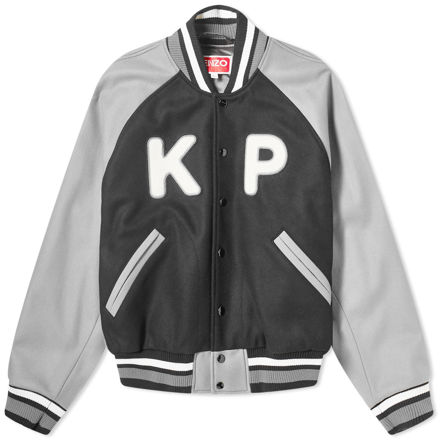 Яке KENZO Wool Varsity Jacket Черно | FE58BL1469OH-99, 0