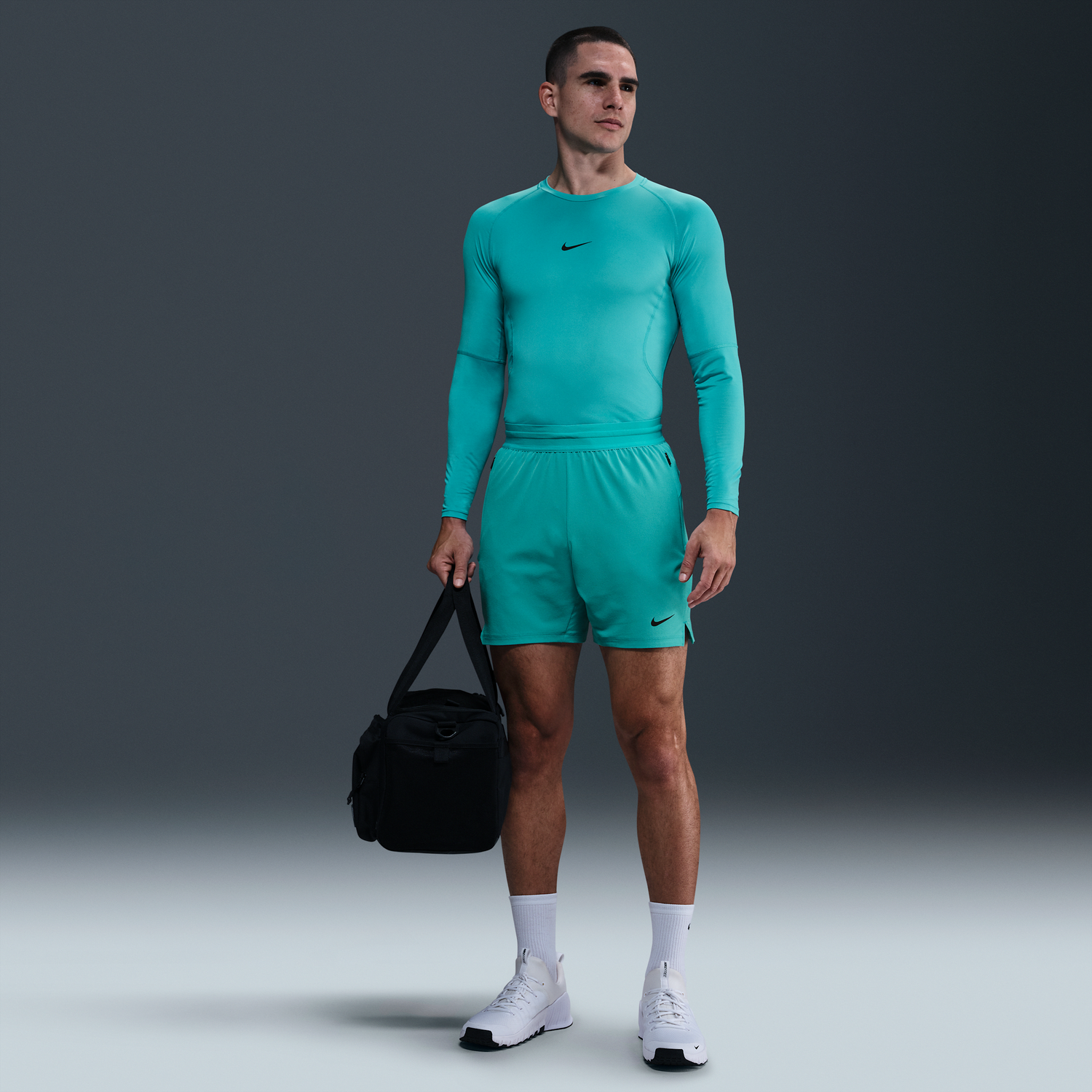Къси панталони Nike Flex Rep 4.0 7" Training Shorts Тюркоазено | FN3004-345, 0