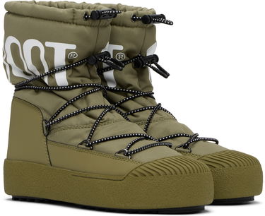 Кецове и обувки Moon Boot Nylon Polar Boots Зелено | 80D2440080, 3