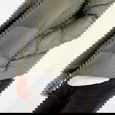 Пухо яке Emporio Armani Mountain Polar Big Logo Hooded Puffer Jacket Зелено | 7M000694AF15956U8142, 2