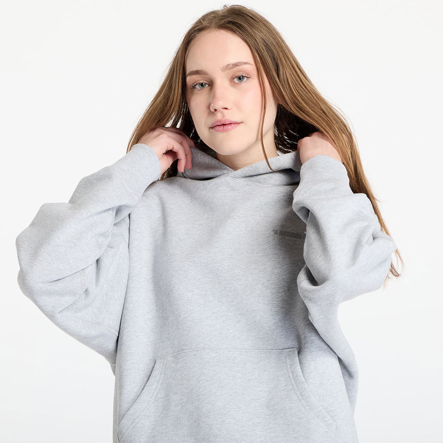 Суитчър BAPE A BATHING APE Shark Logo Relaxed Fit Pullover Hoodie Сиво | 001PPL301303MGRA, 1