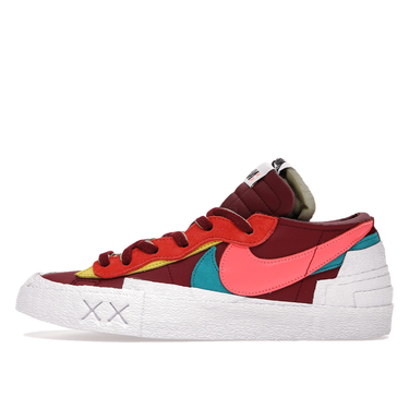 Кецове и обувки Nike Kaws X Sacai X Nike Blazer Low "Team Red" Червено | DM7901-600, 1