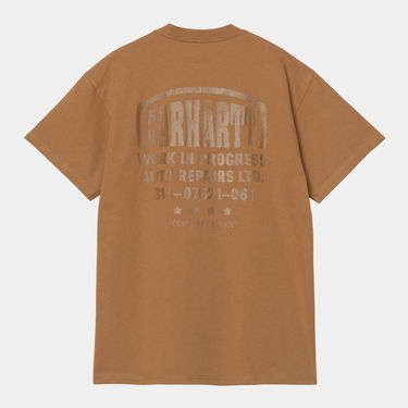 Тениска Carhartt WIP Carhartt WIP Four Star Short Sleeve T-Shirt Кафяво | I035443_18, 1