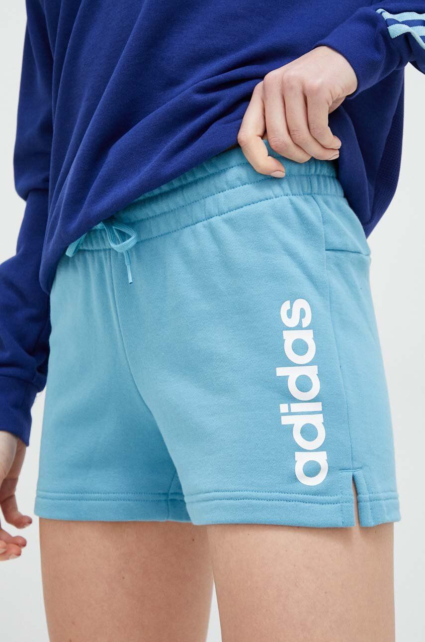 Къси панталони adidas Originals Essentials Linear French Terry Shorts Синьо | IC6874, 0
