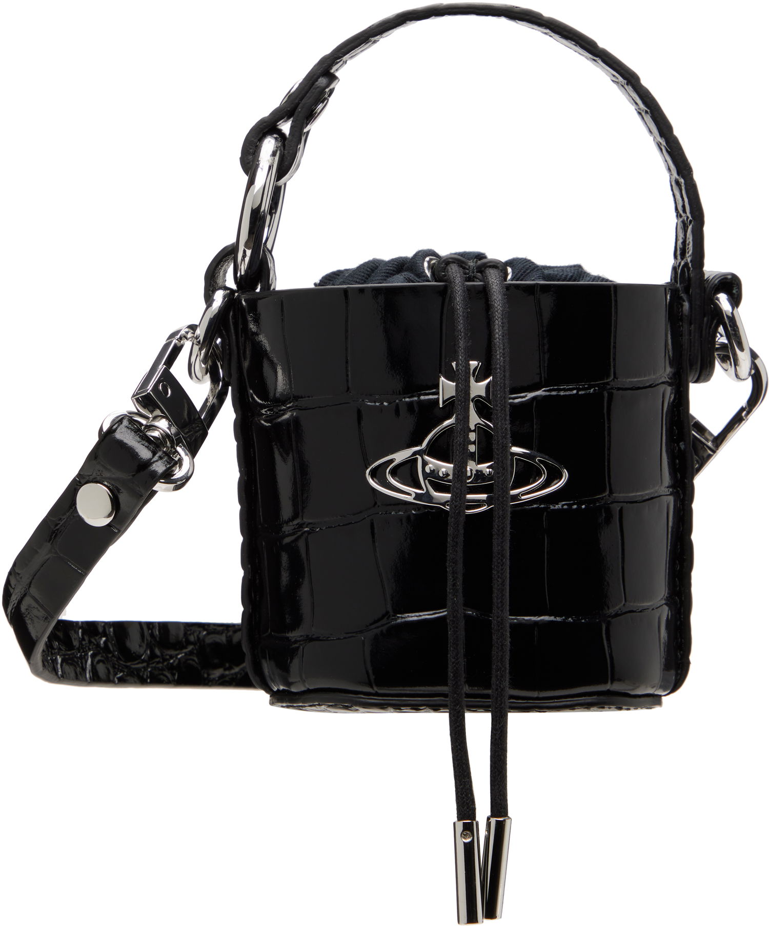 Дамска чанта Vivienne Westwood Vivienne Westwood Mini Daisy Bucket Bag Черно | 5C010003W-L0098-, 0