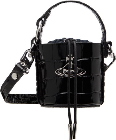 Дамска чанта Vivienne Westwood Vivienne Westwood Mini Daisy Bucket Bag Черно | 5C010003W-L0098-, 0
