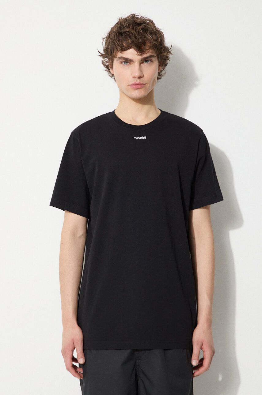 Тениска Maharishi Maharishi Micro T-Shirt Черно | 1307.BLACK, 0