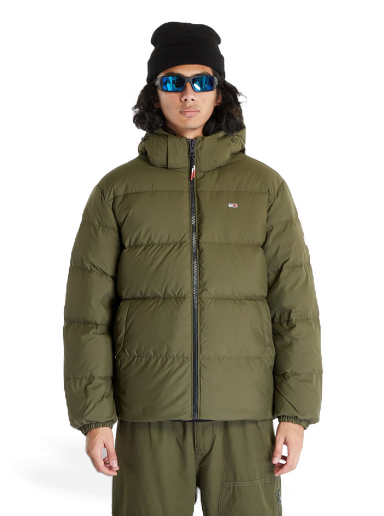 Пухо яке Tommy Hilfiger Essential Down Зелено | DM0DM15447 MR1