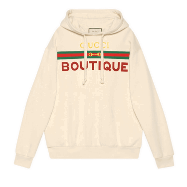 Суитчър Gucci Gucci Boutique Hoodie Бежово | 615061 XJDF7 9230, 0
