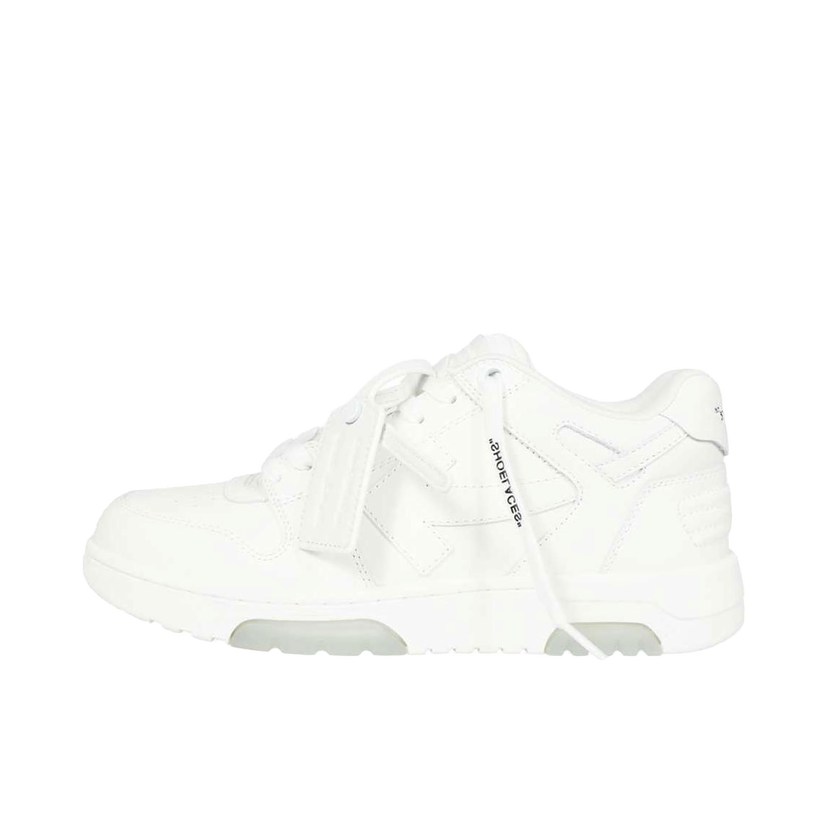 Кецове и обувки Off-White Out Of Office Calf Leather "Triple White" Бяло | OMIA189C99-LEA006-0100