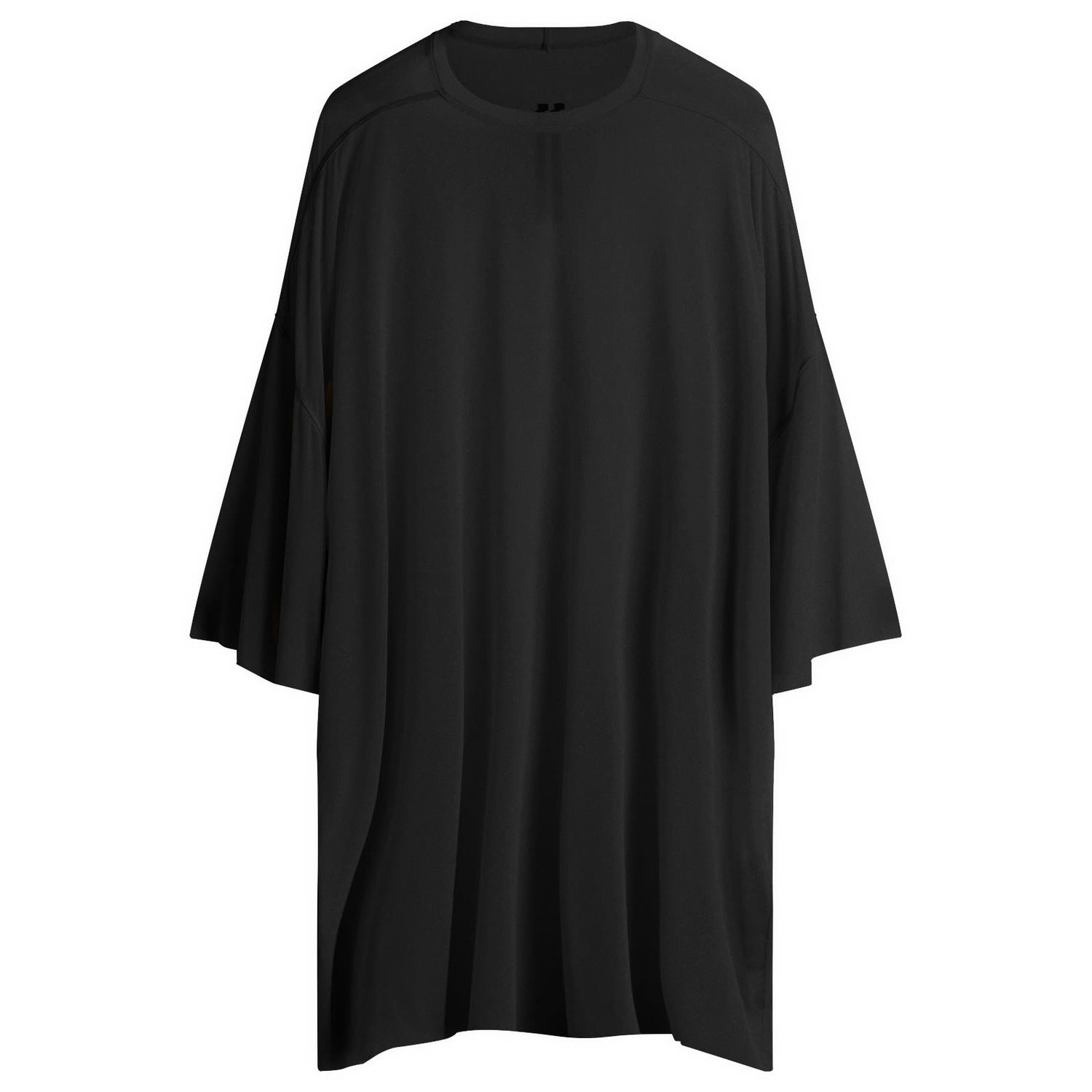 Тениска Rick Owens Rick Owens Tommy Oversized T-Shirt Черно | RR01E5283-BZ-9, 1