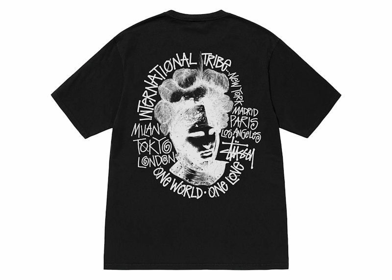 Тениска Stüssy Camelot Pigment Dyed Graphic T-Shirt Черно | 1905005-0001, 0