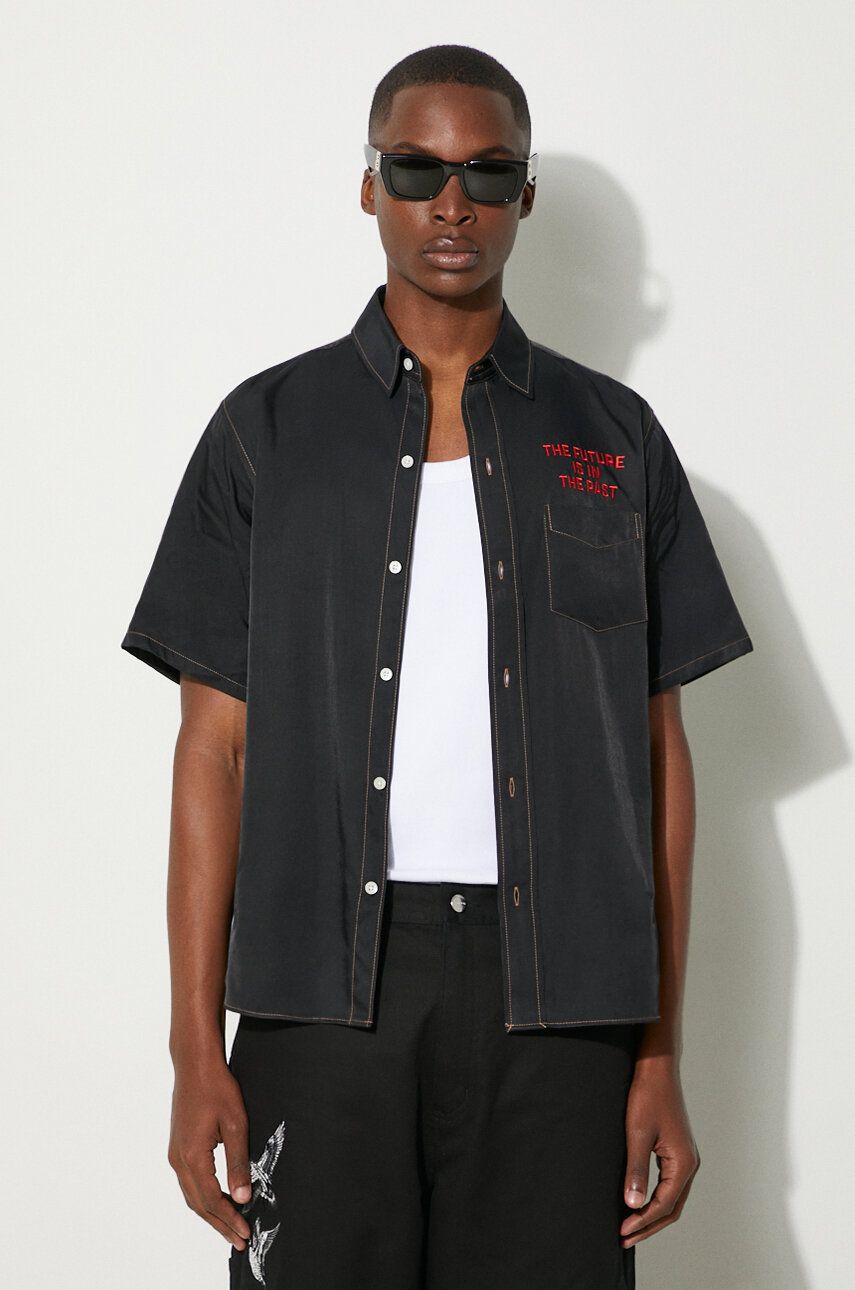 Риза Human Made Regular Fit Dragon Shirt Черно | HM27SH016, 1