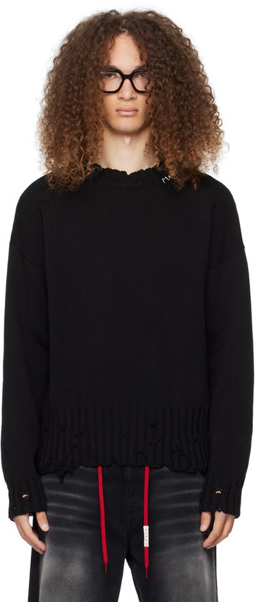 Пуловер Marni Twisted Sweater Черно | GCMG0210A0 UFC652, 0