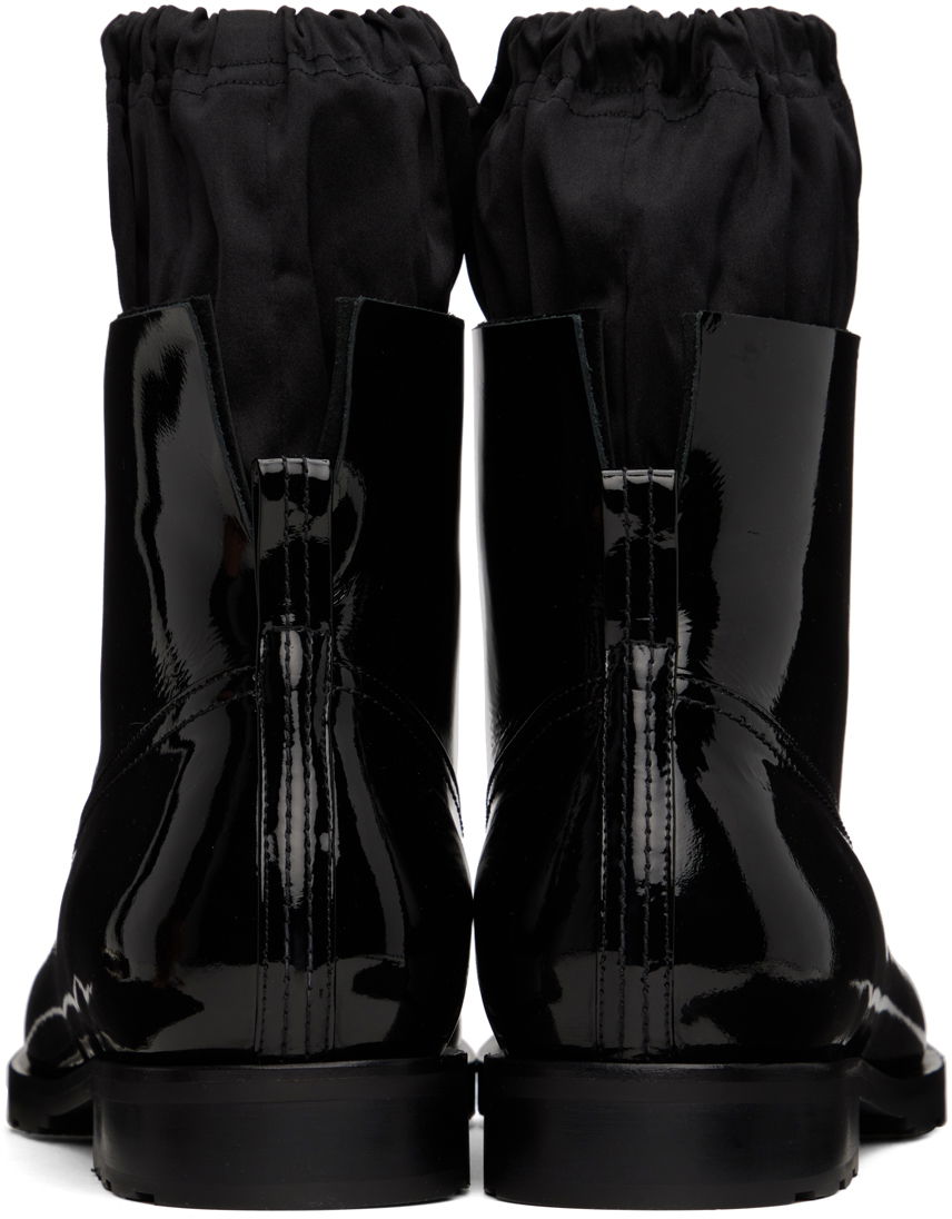 Облекло We11done We11done Enamel Boots Черно | WD-AO3-22-435-M-BK, 1