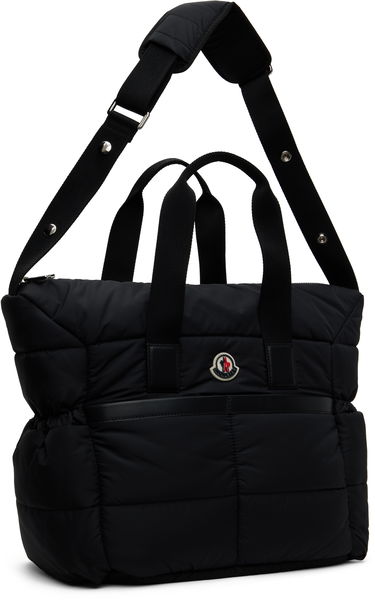 Голяма пазарска чанта Moncler Moncler Enfant Baby Nylon Changing Bag Черно | K19515D00001M6811, 1
