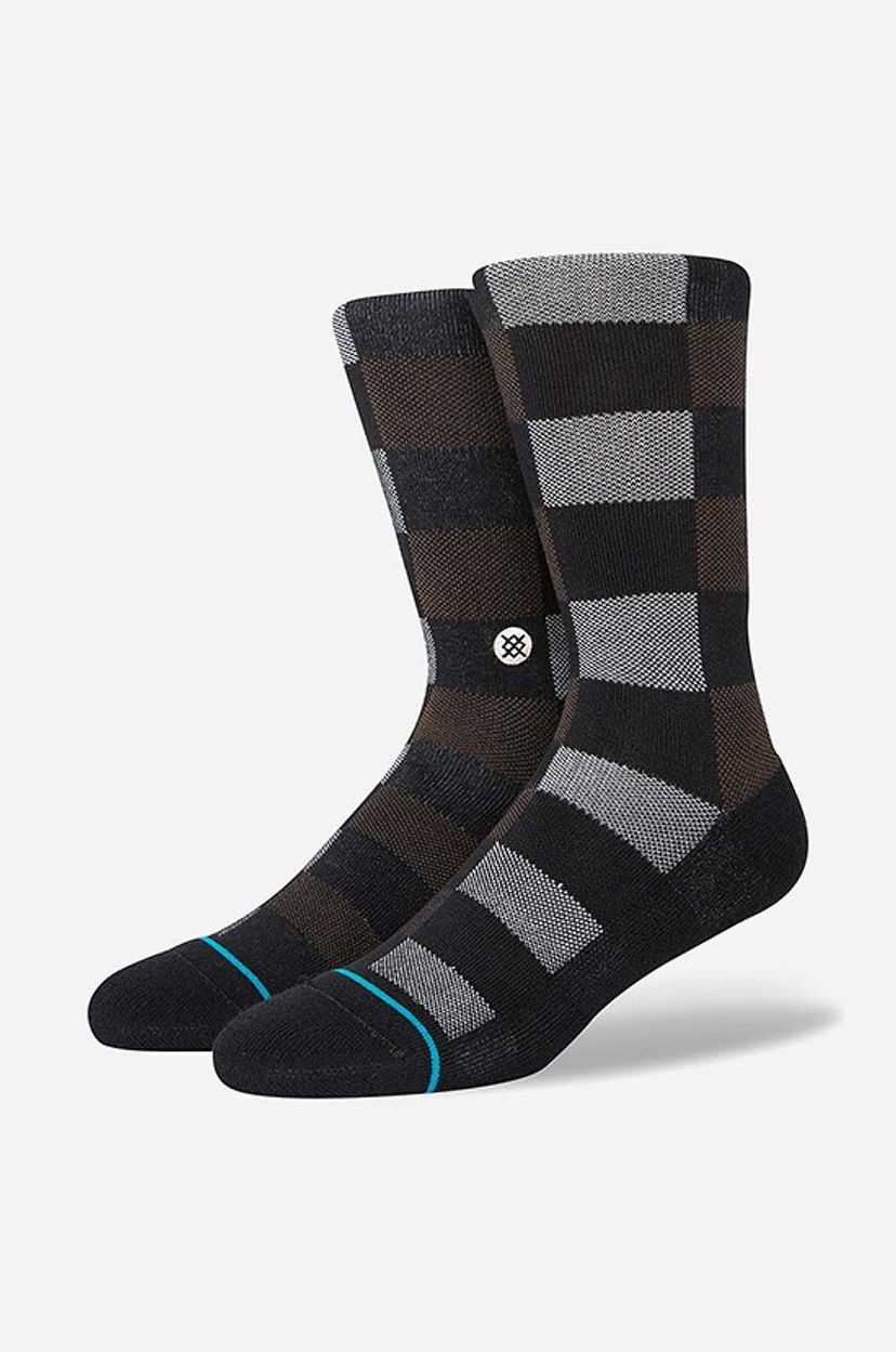 Чорапи Stance Triple Check Socks Черно | A555C22TRI